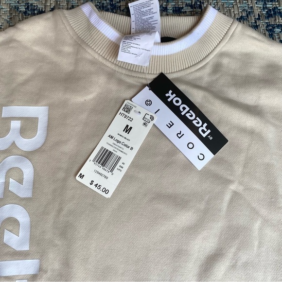 Core 10 by Reebok Women's Oversized Color Block Crewneck Sweatshirt, Medium - Picture 6 of 9